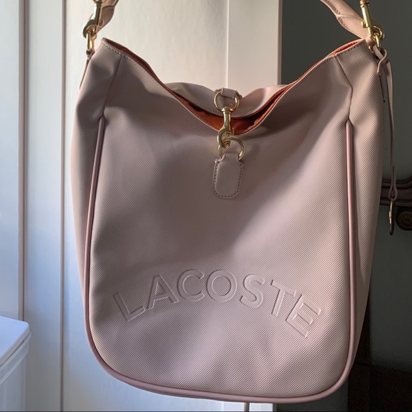 Lacoste 2 way hobo crossbody bag - Picture 2 of 6